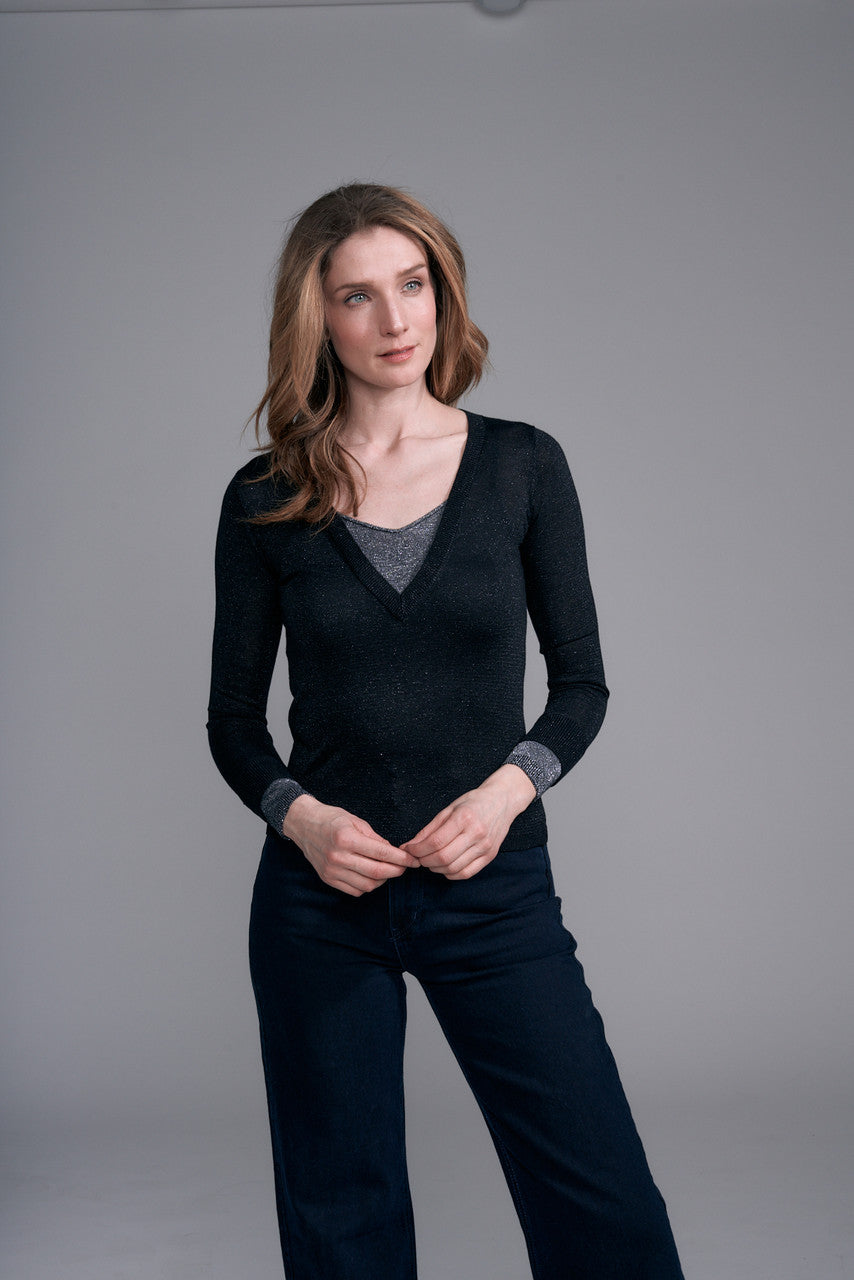 BCTF2609 Lurex Top