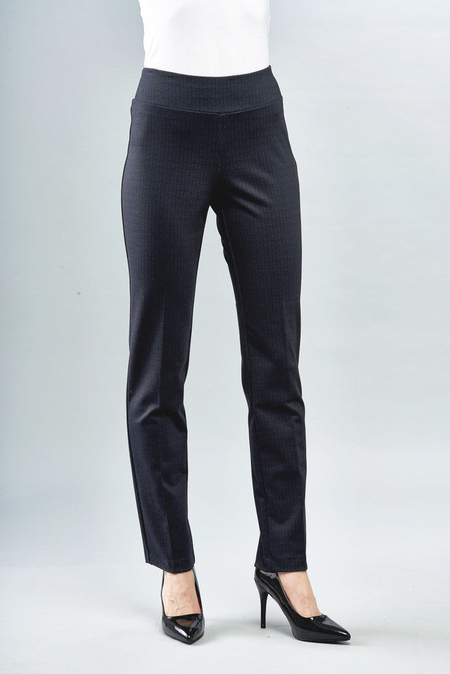 BCP8909PRN Printed Scuba Straight Pants