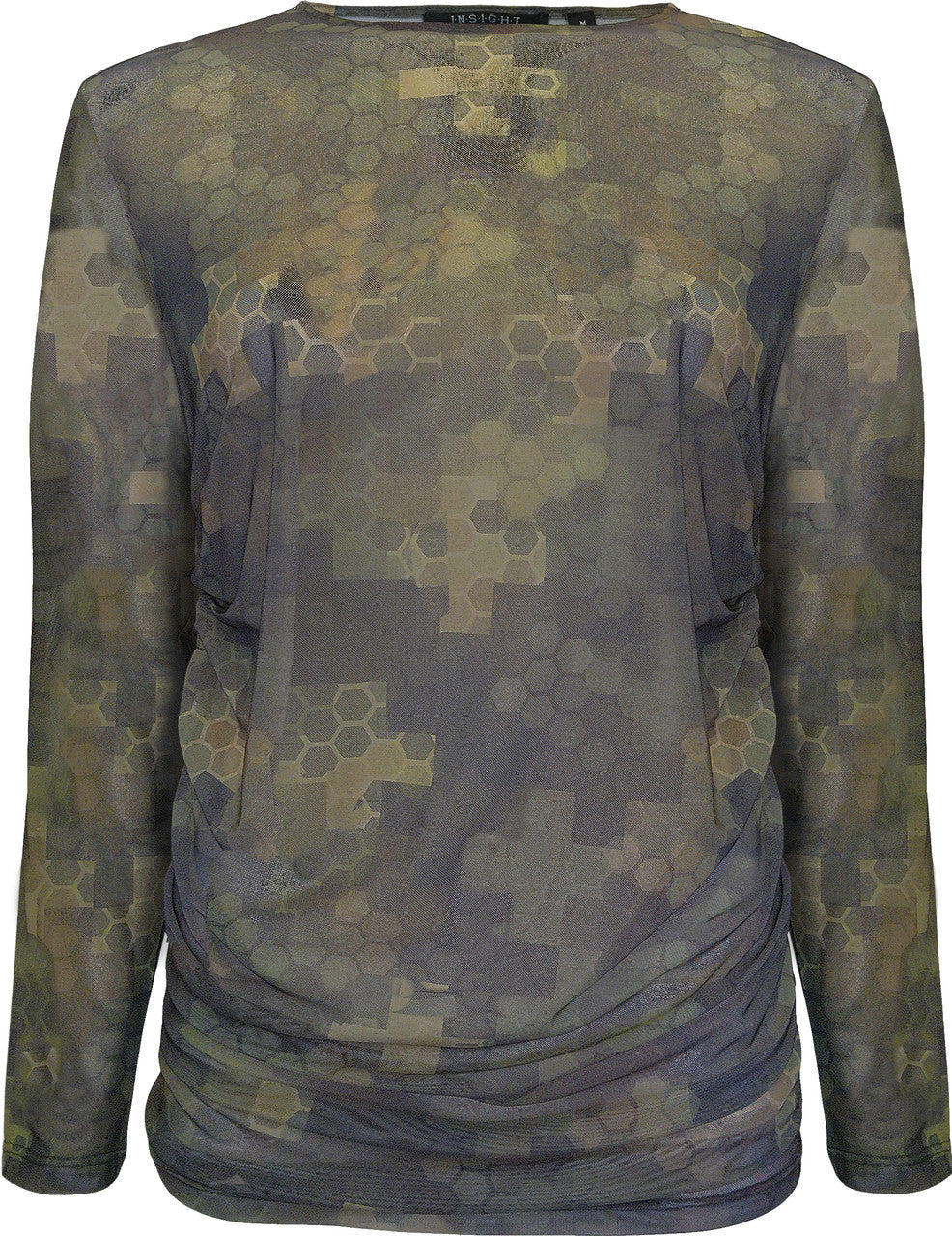 BCT2657B Long Sleeve Shirring Top in Minecraft