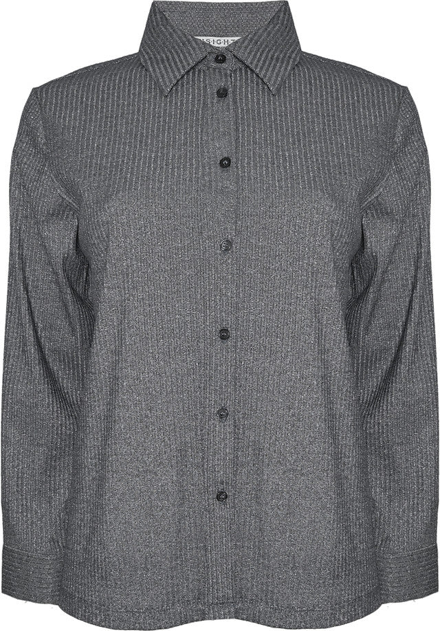 BCT3047 Metallic Button Up Top