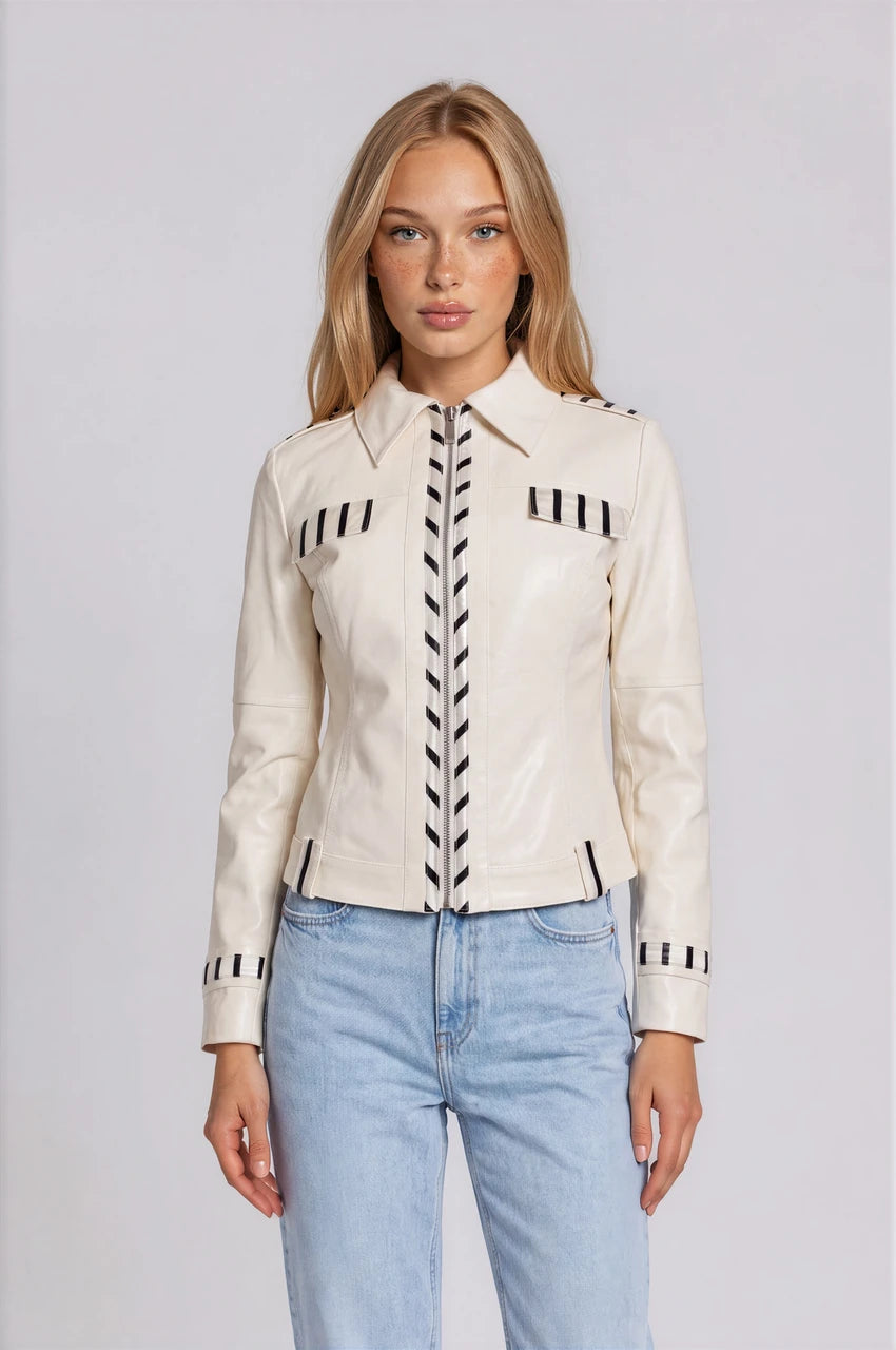 BCJ0931LA Vegan Leather Jacket