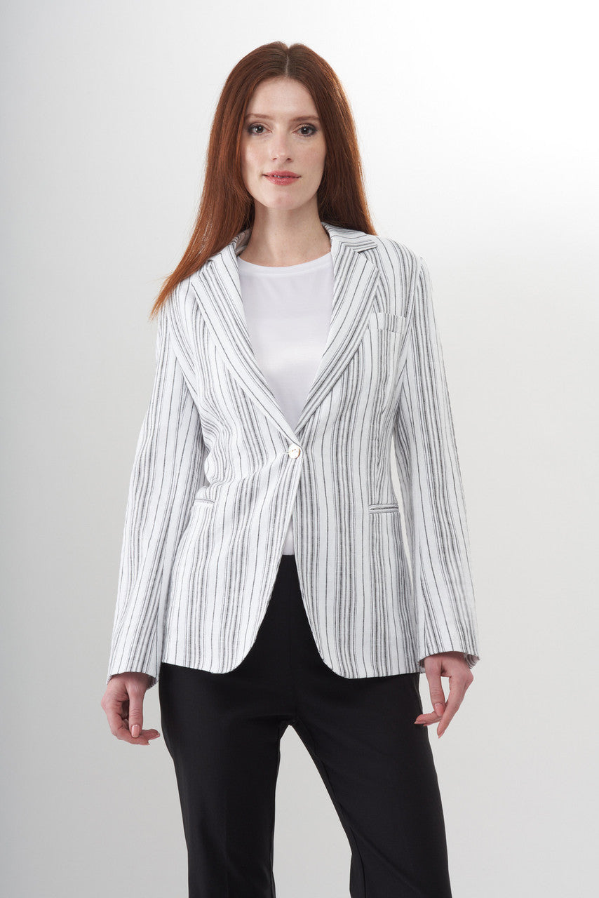 BCJ5675A Summer Stripe Blazer