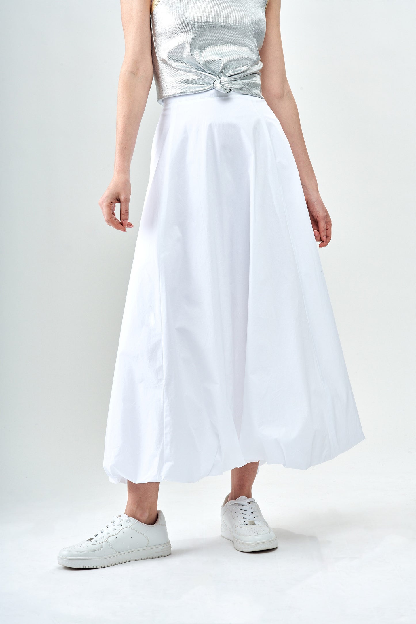 BCS1833A Long Bubble Skirt