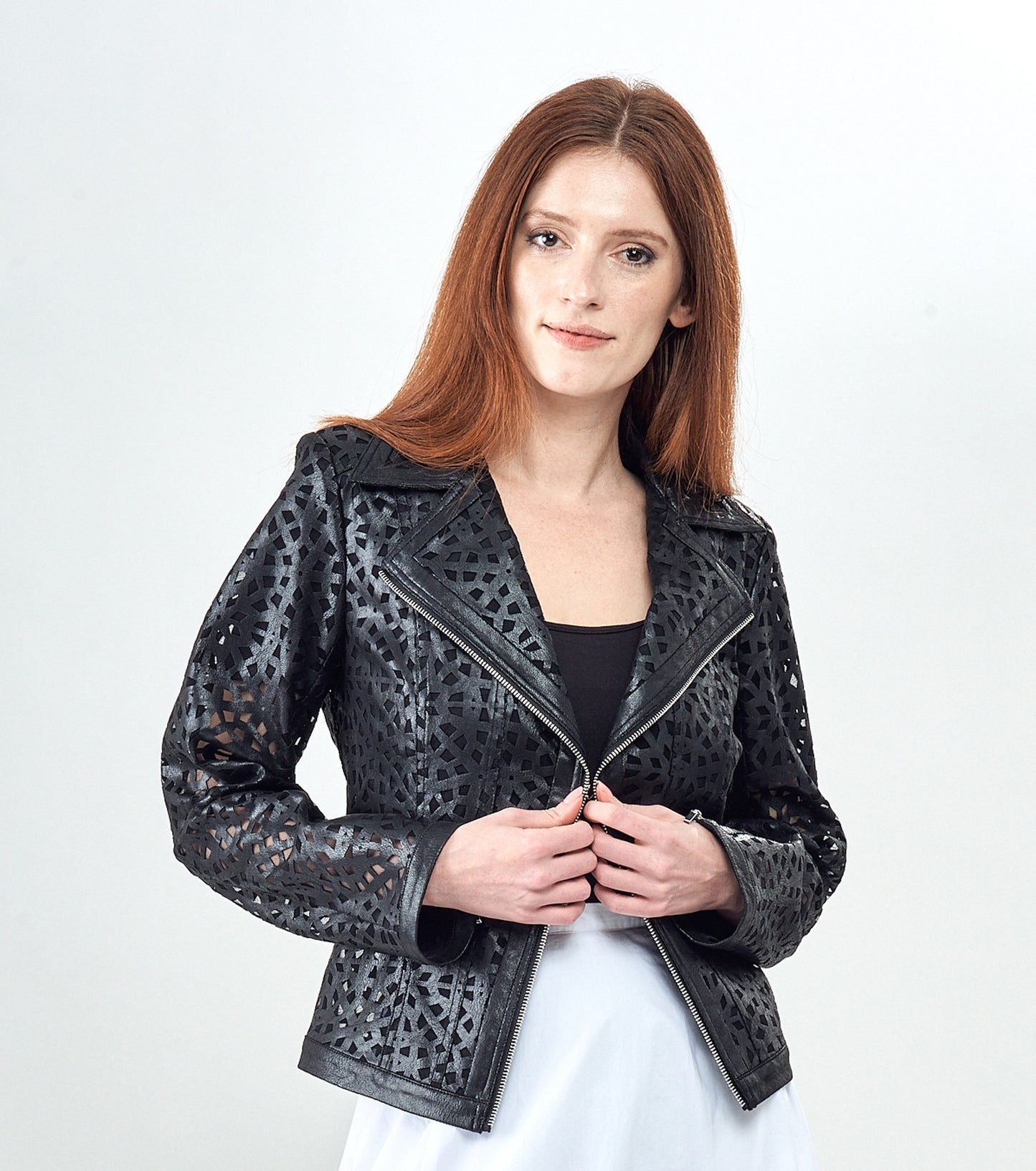 BCJ17681LZ Short Laser Cut Jacket