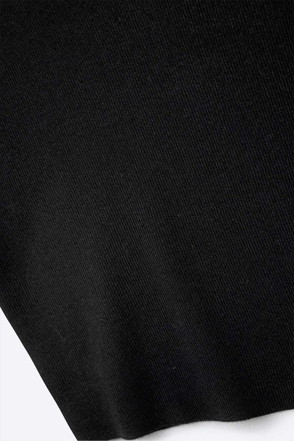 Black Ribbed Knit Top with V-neck and Spaghetti Straps