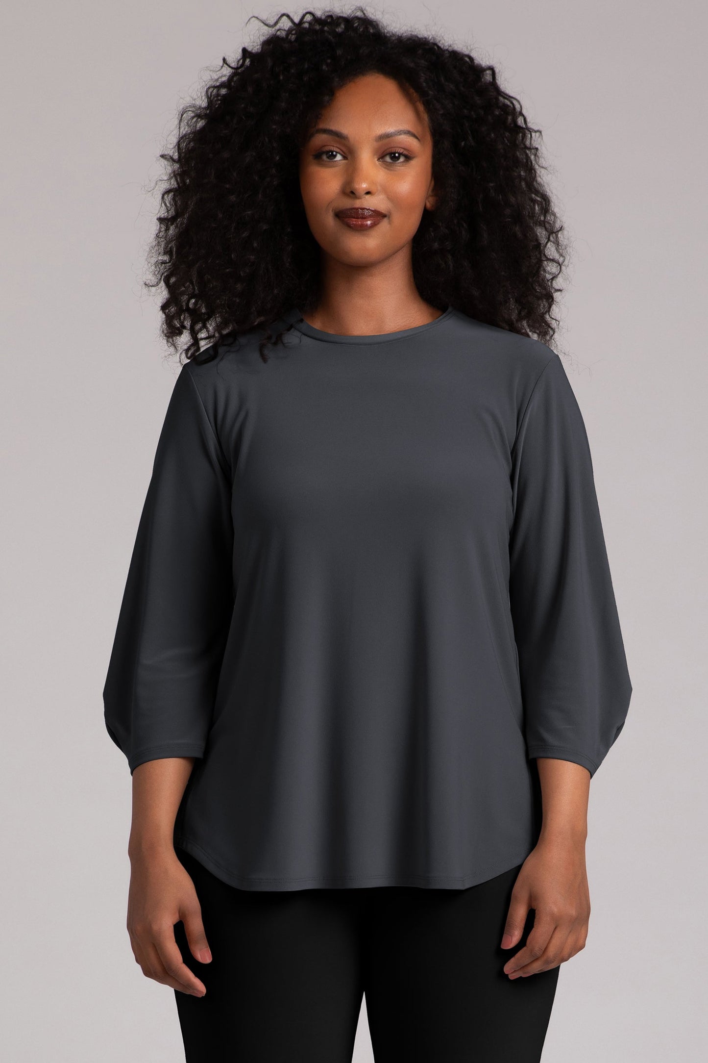 Classic Fit Lantern Top
