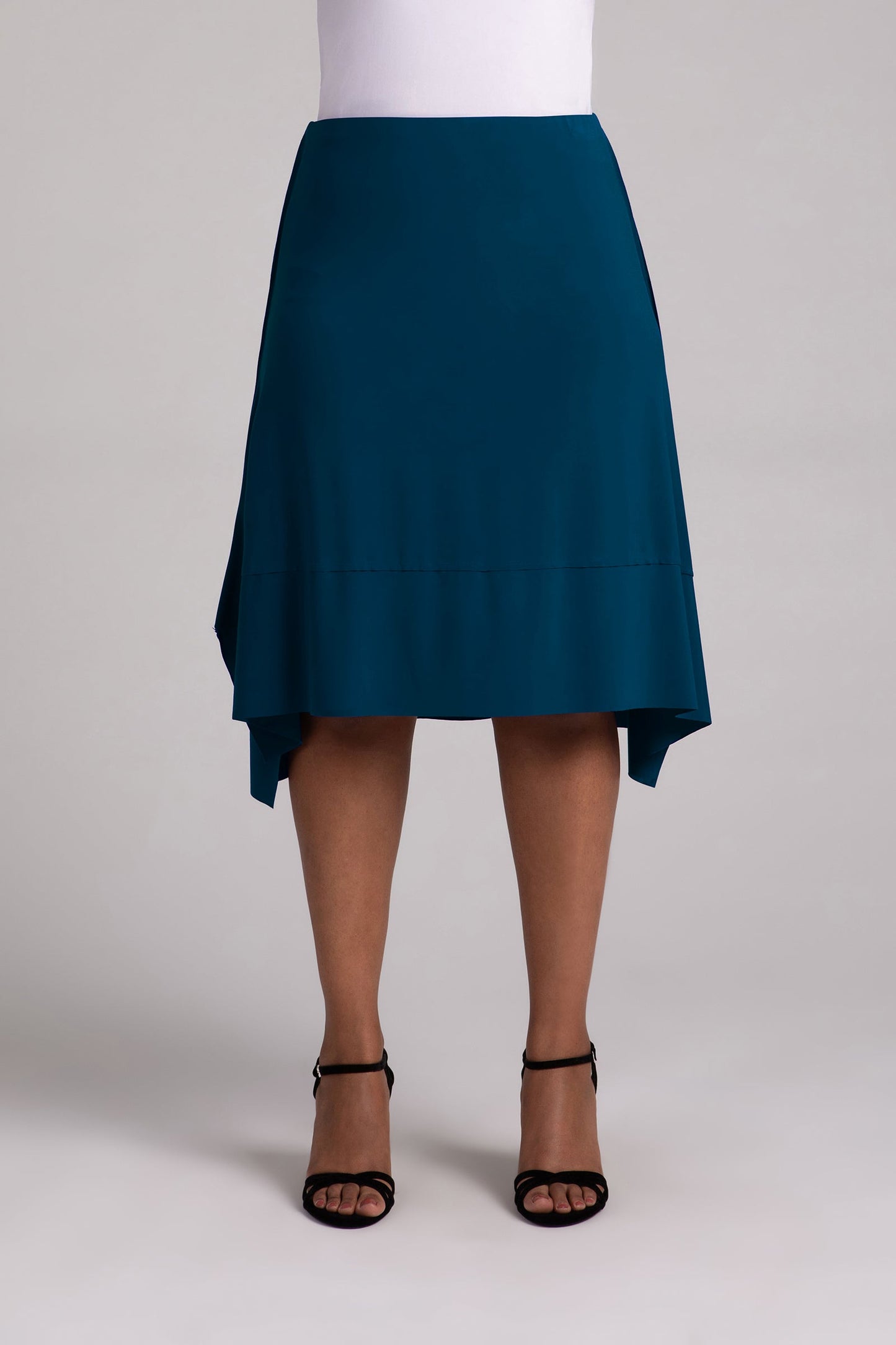 Flounce Knee Grazer Skirt