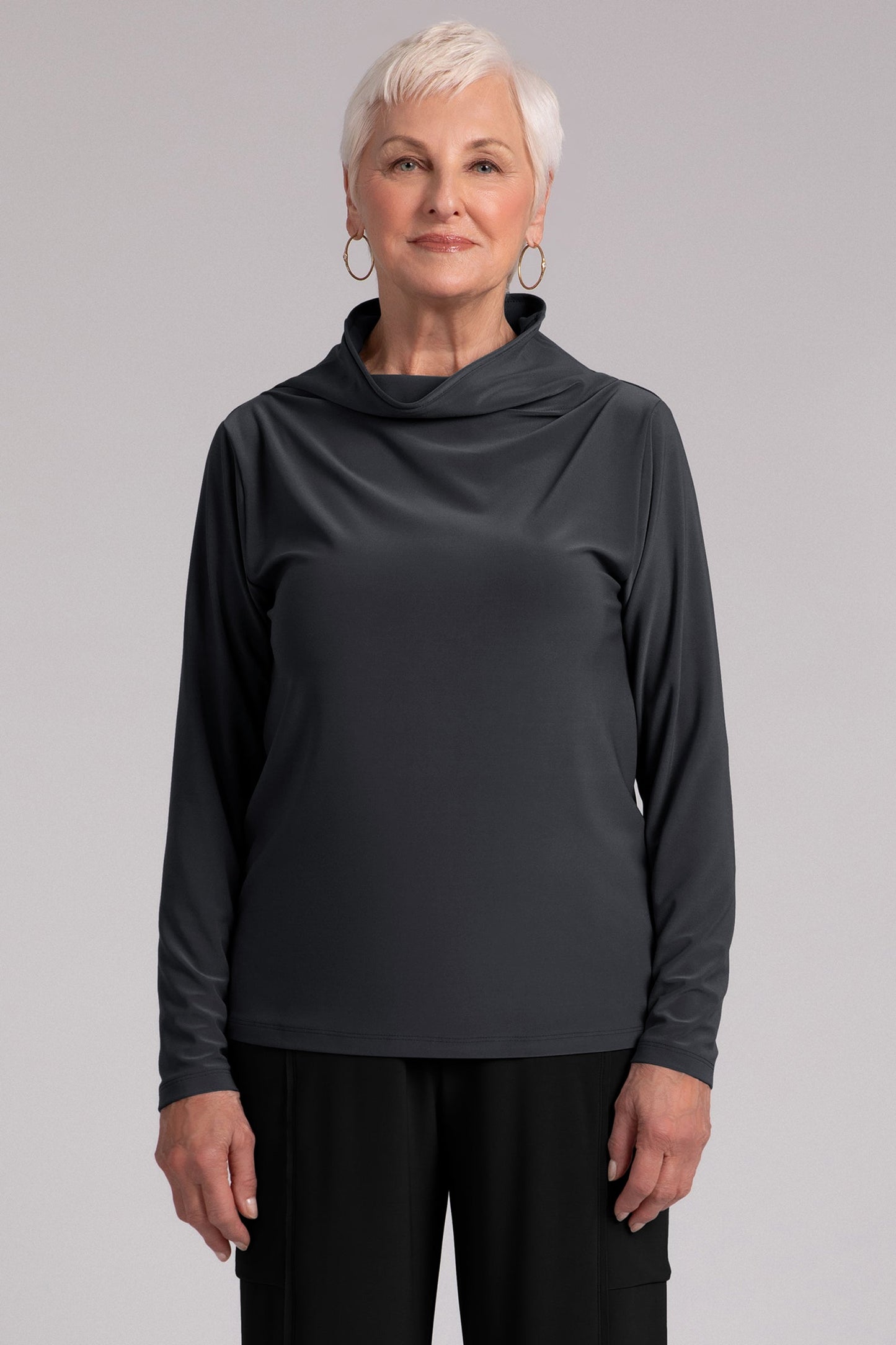 Funnel Neck Top