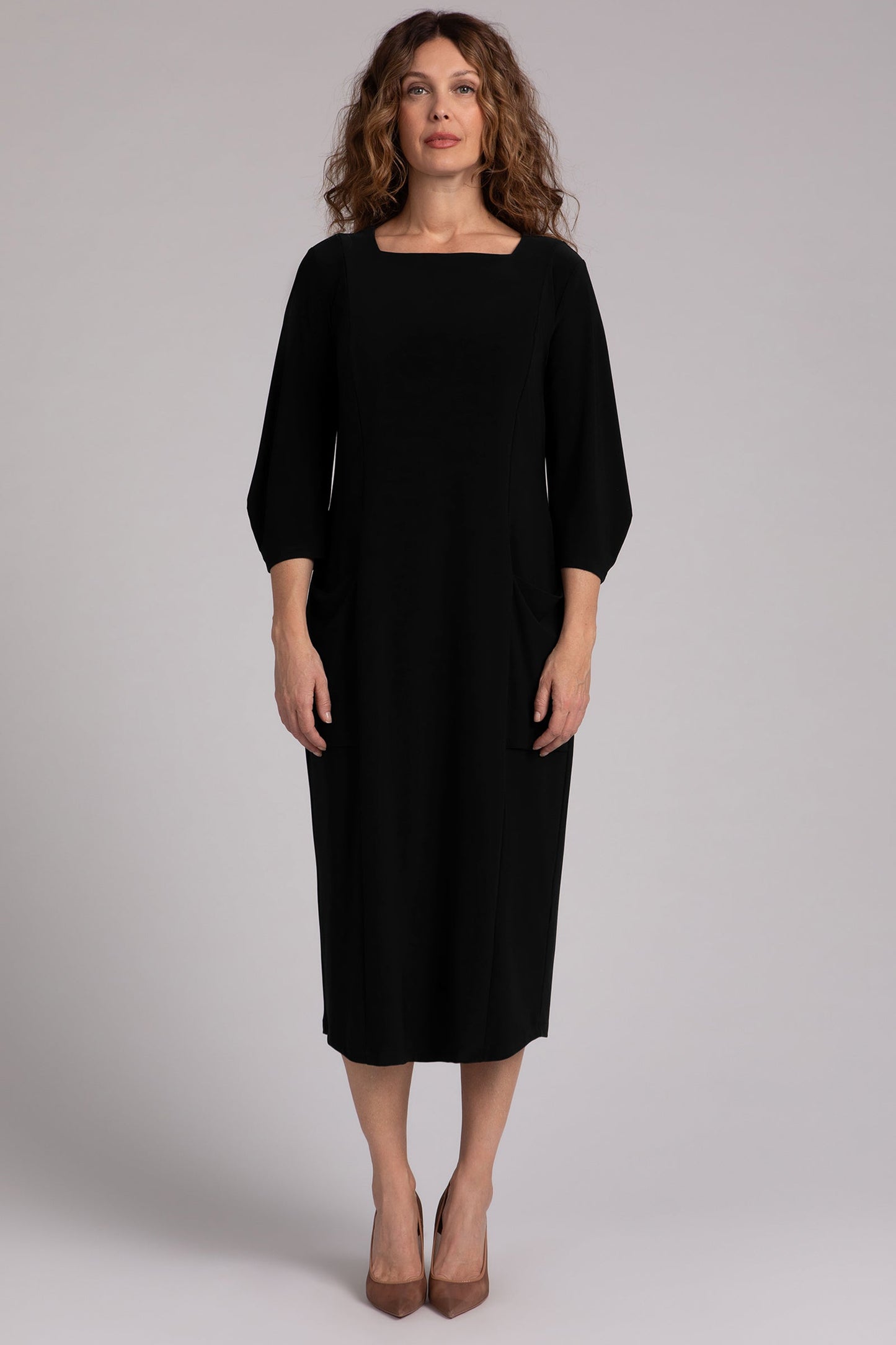 Lantern Column Dress