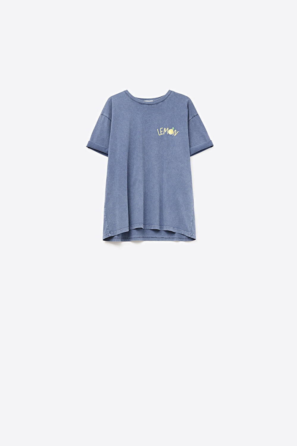 Made in Italy navy t-shirt with Lemon graphic