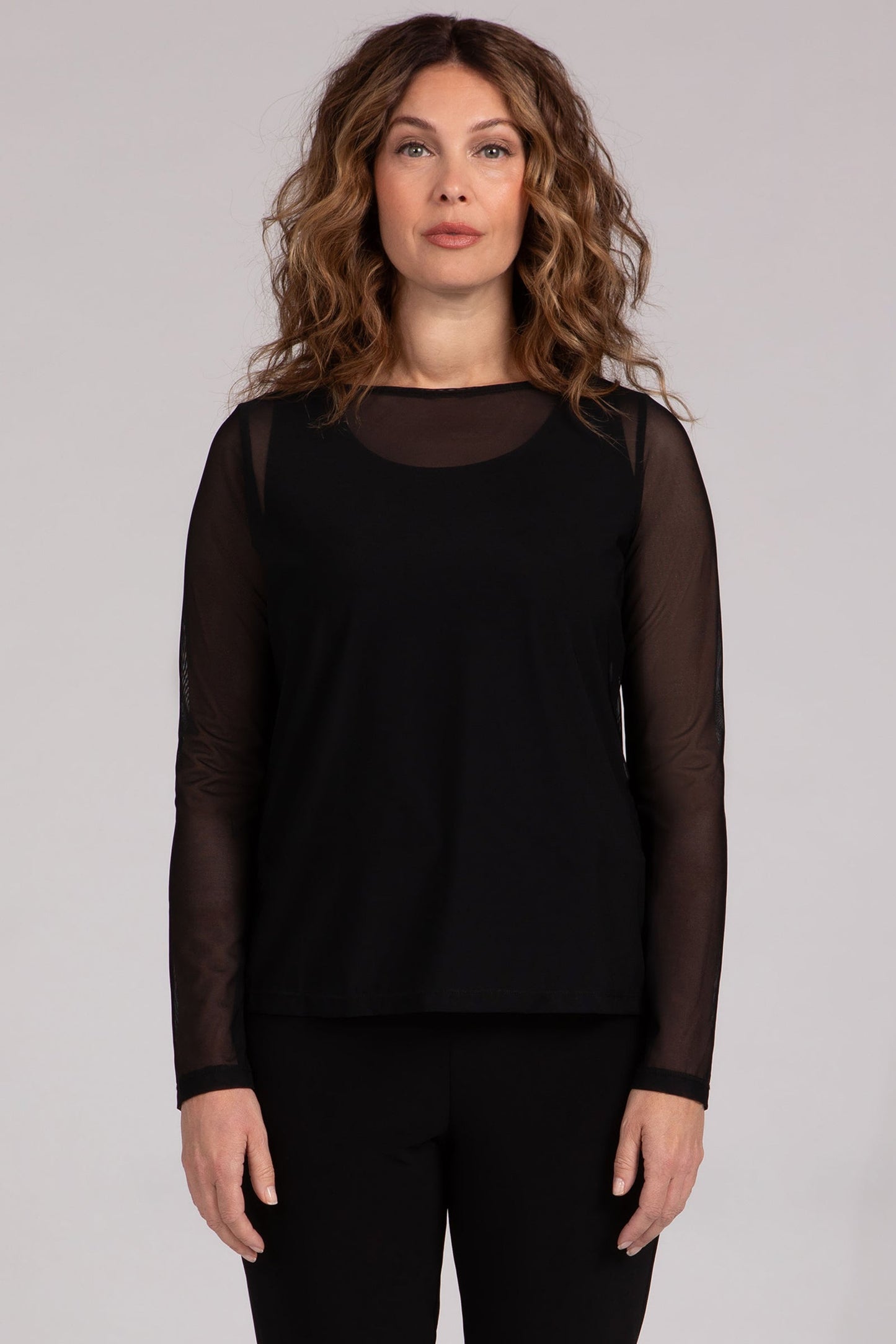 Mesh Barely T