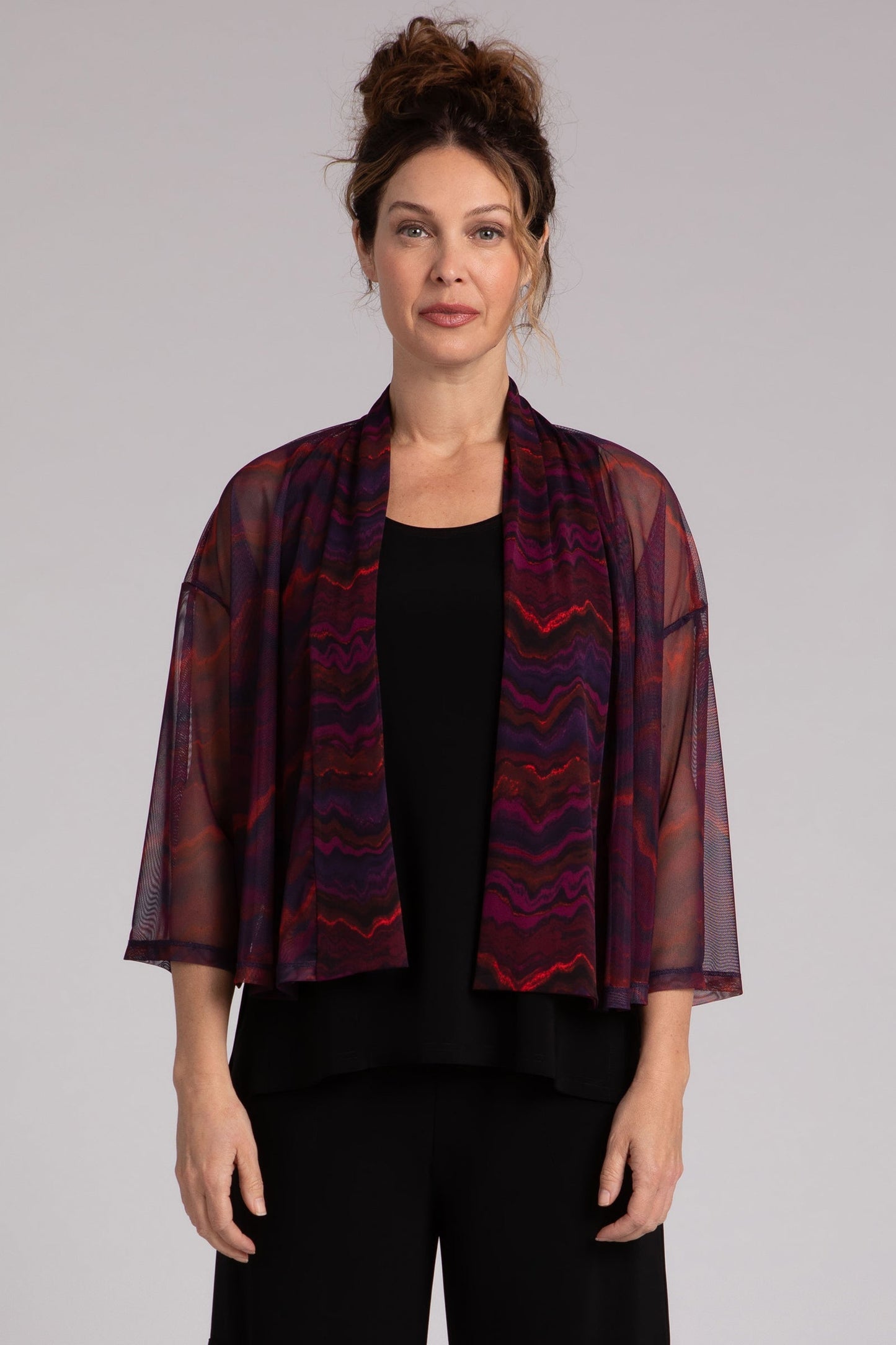 Mesh Mezza Luna Cardigan