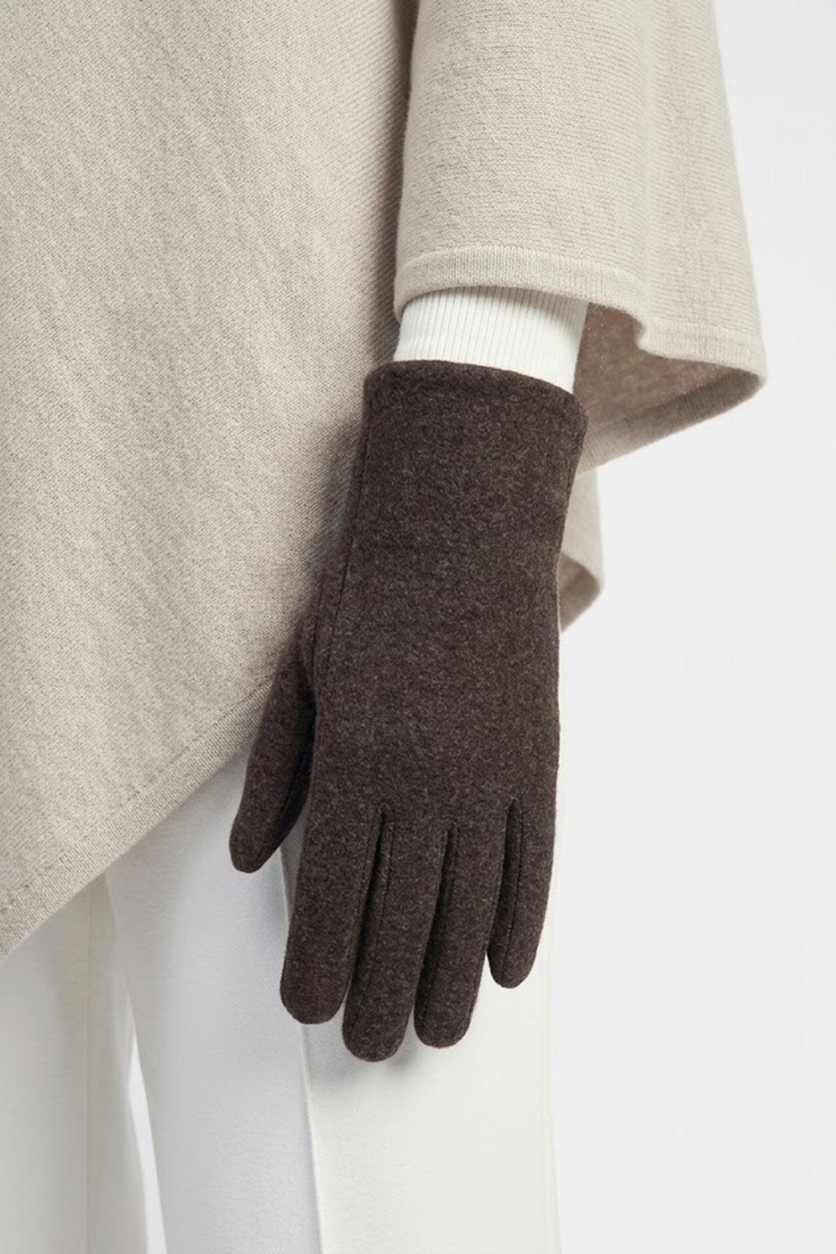 Chic Plain Gloves