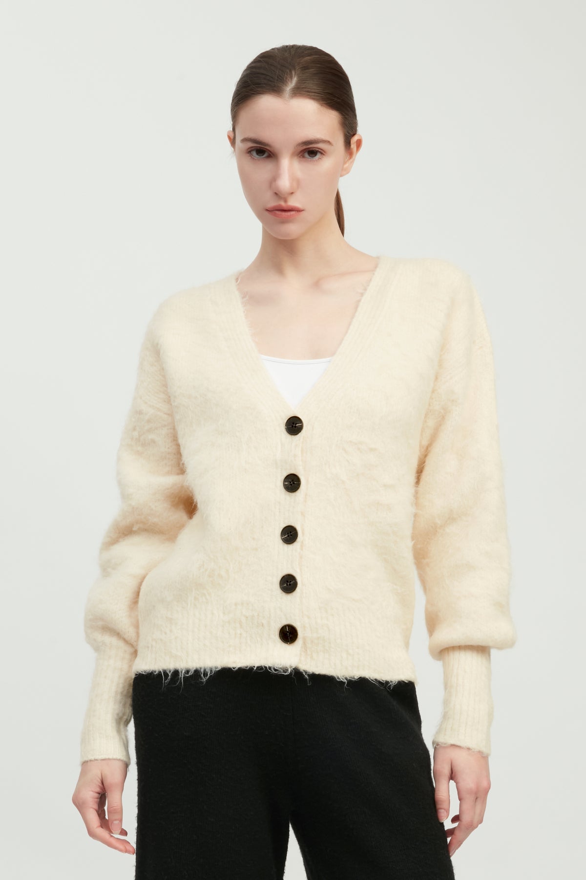 Shaggy Fur Cardigan
