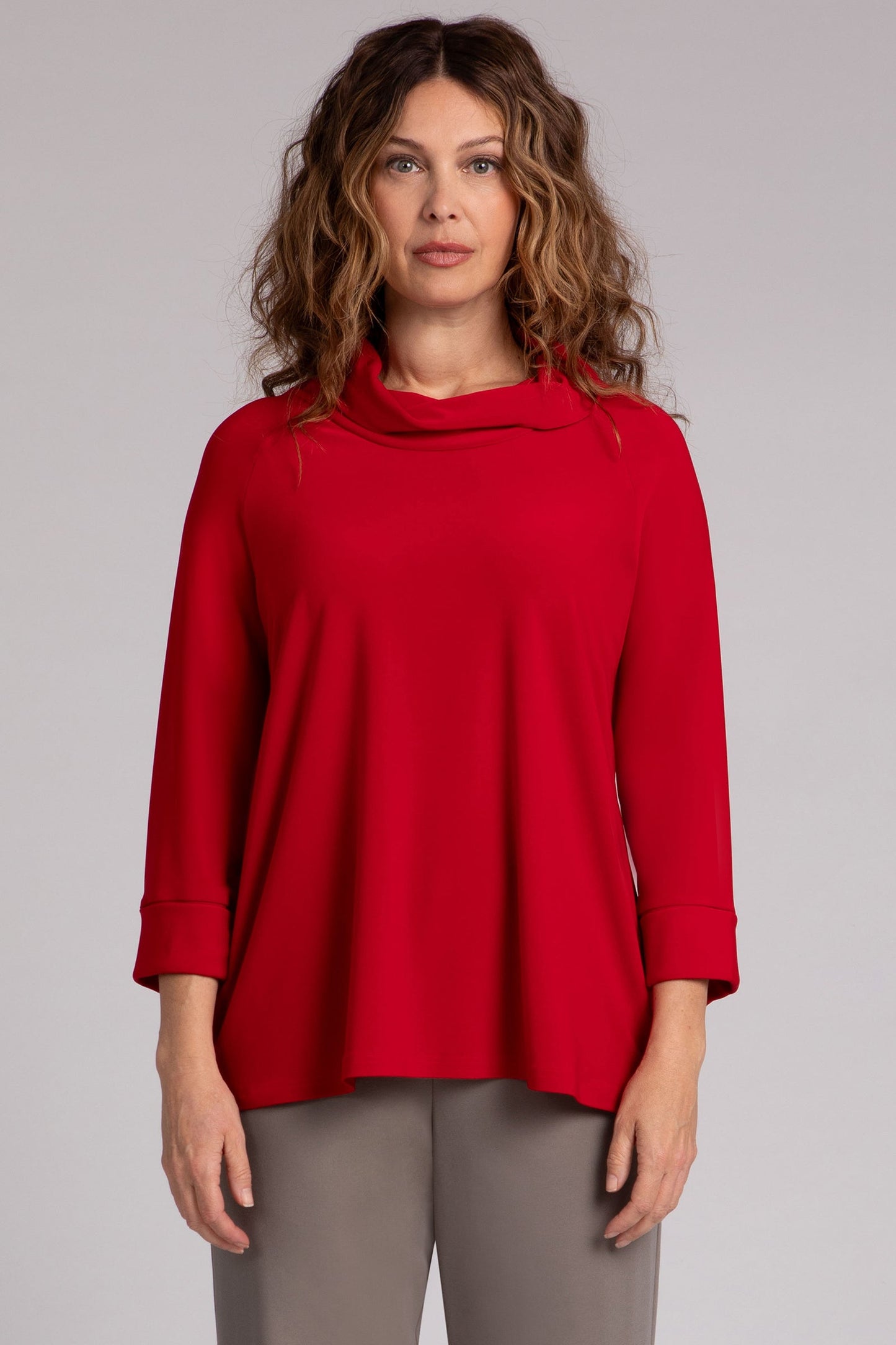 Wide Cuff Raglan Sleeve Top