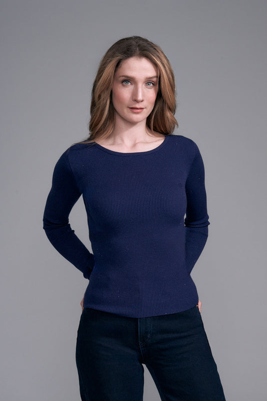 BCT3347 Fitted Knit Top
