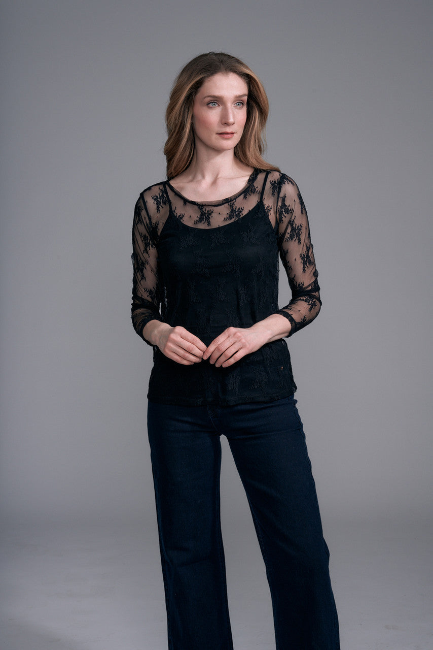 BCTF26030 Lace Top