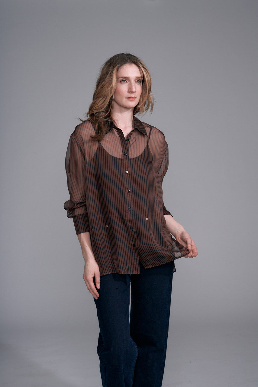BCTF26078 Printed Button Up