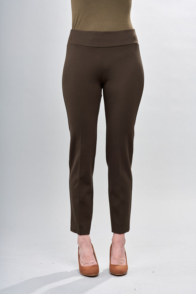 BCP8909B28 Solid Scuba 28 Inseam Straight Pants