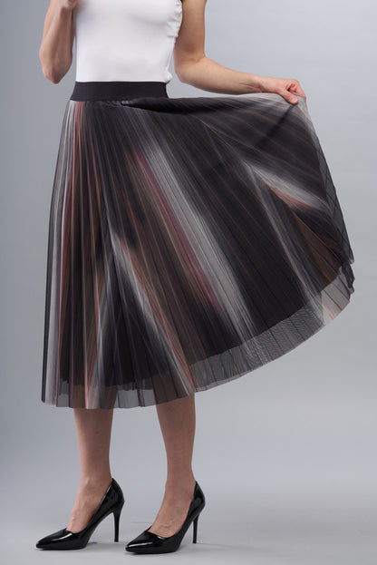 BCS0115C Ombré Tulle Skirt