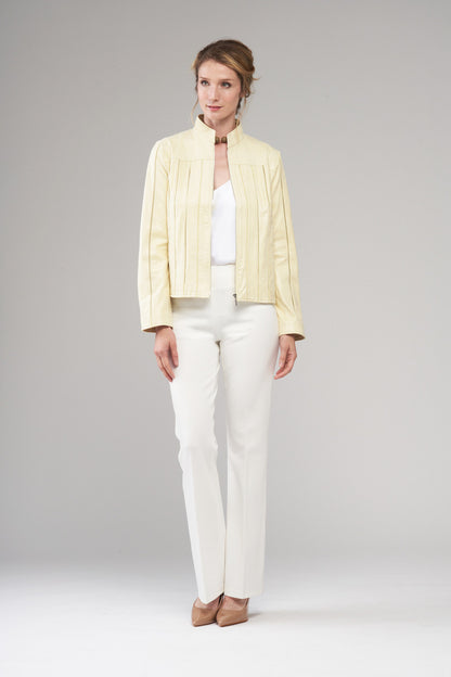 BCJ4736A Faux Vegan Leather Jacket