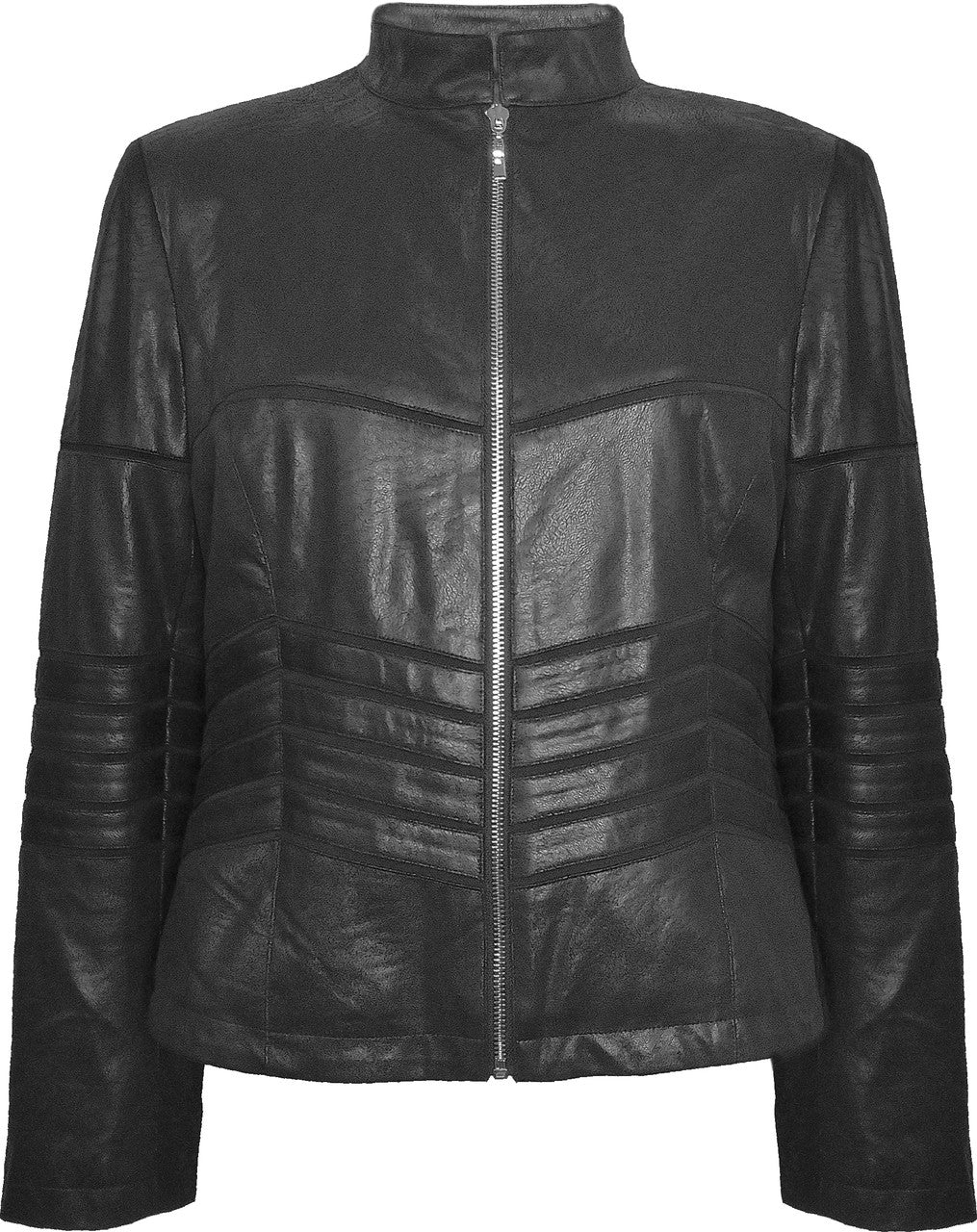 BCJ17689C Vegan Leather with Mesh Details