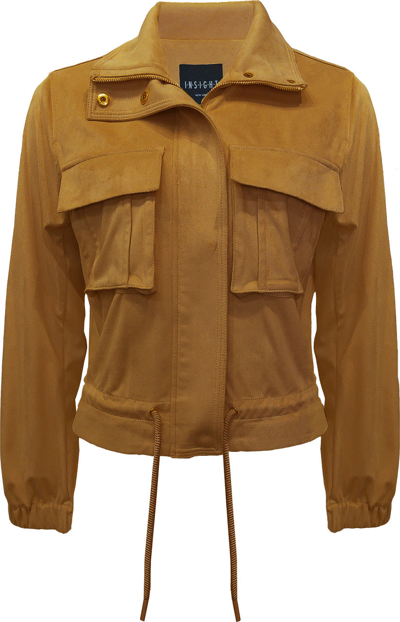 BCJ1833A Silky Suede Jacket