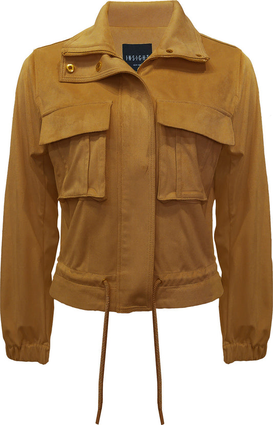BCJ1833A Silky Suede Jacket