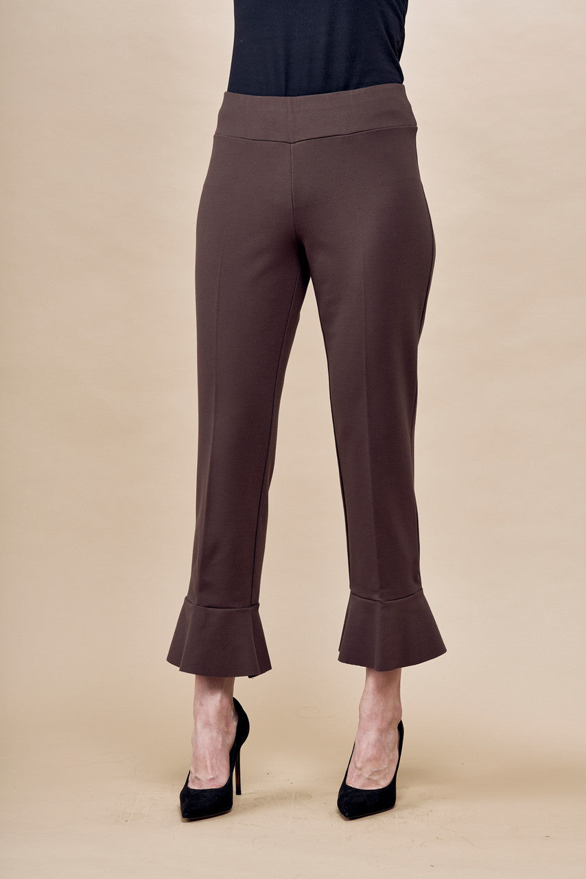 BCP1826 Solid Kick Flare Pants