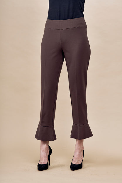 BCP1826 Solid Kick Flare Pants