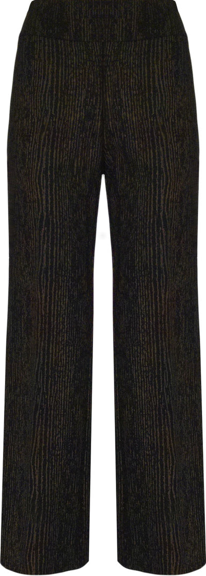 BCP1867PR Printed Scuba Wide Leg Pant