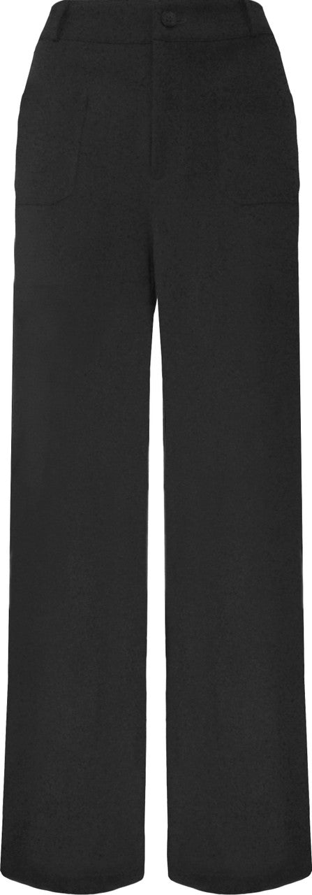 BCP5703CB Cropped Straight Leg Scuba Pant