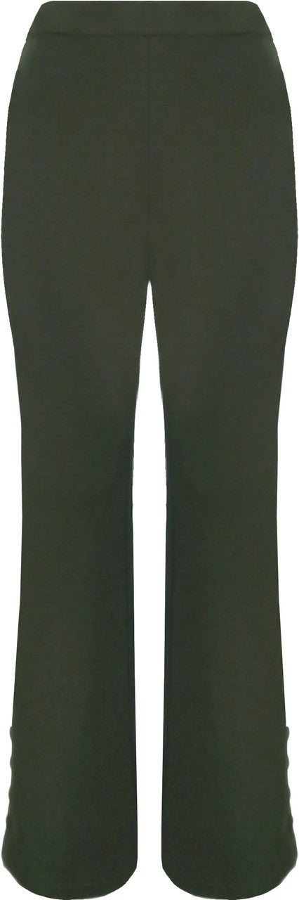 BCP7203A Solid Scuba Pant with Side Buttons