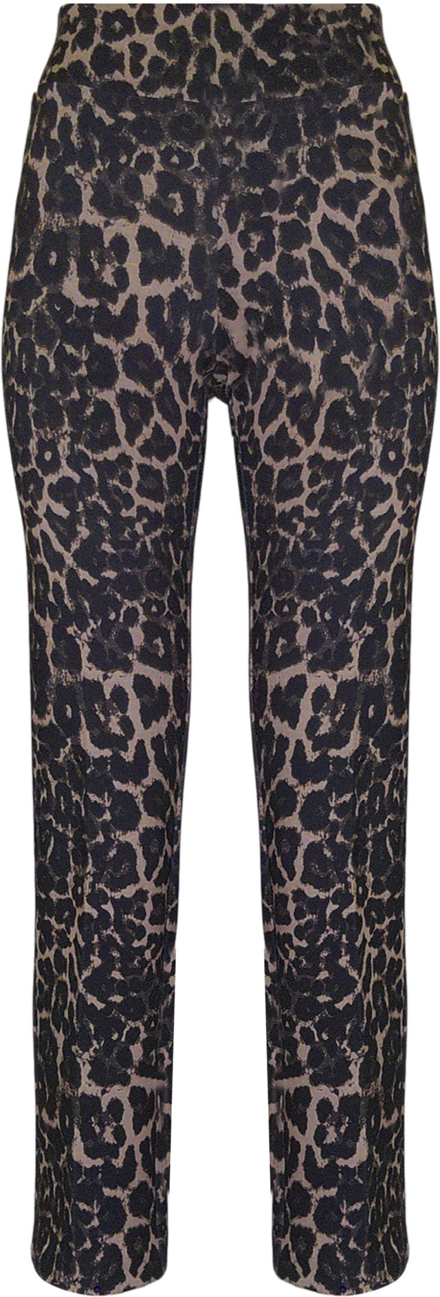 BCP8909B28PR Printed Straight Scuba Pants with 28" Inseam