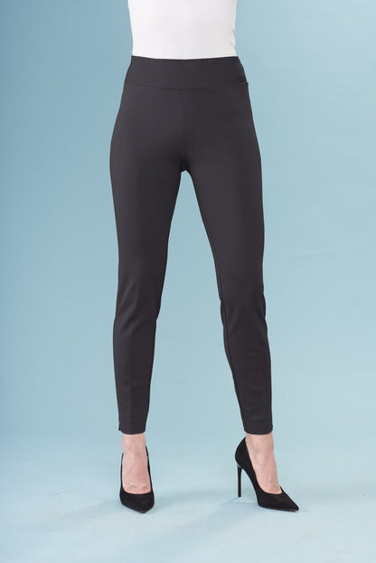 BCP8909SKB Solid Scuba Skinny Pants