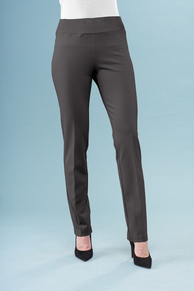 BCP8909B Solid Scuba Straight Pants