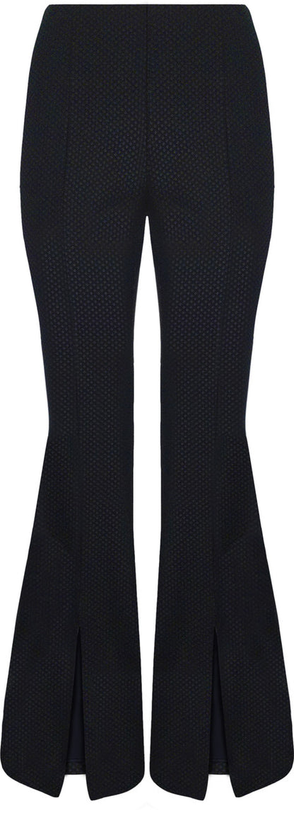 BCP8987PRA Printed Flared Scuba Pants with Vents