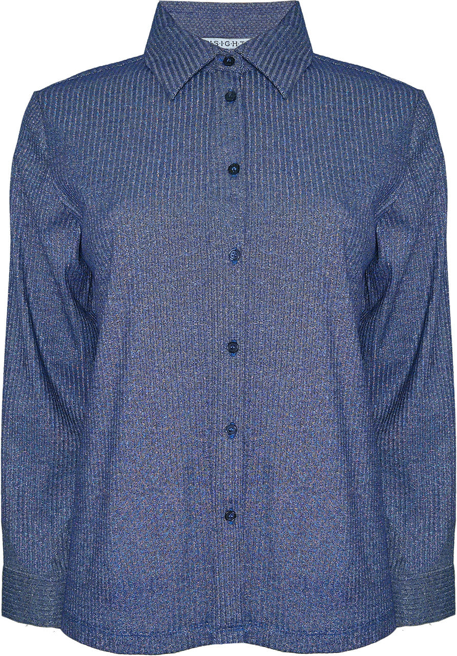 BCT3047 Metallic Button Up Top