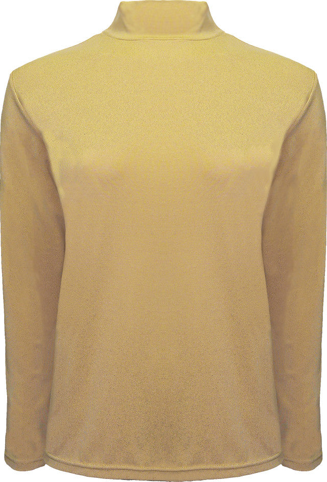 BCT3647 Mock Neck Long Sleeve Top