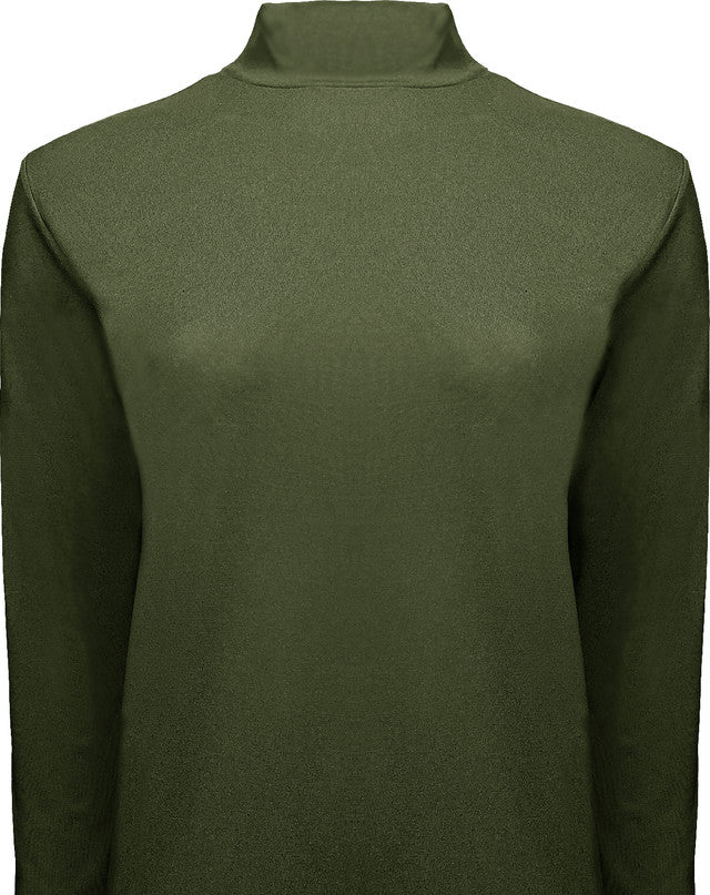 BCT3647 Mock Neck Long Sleeve Top