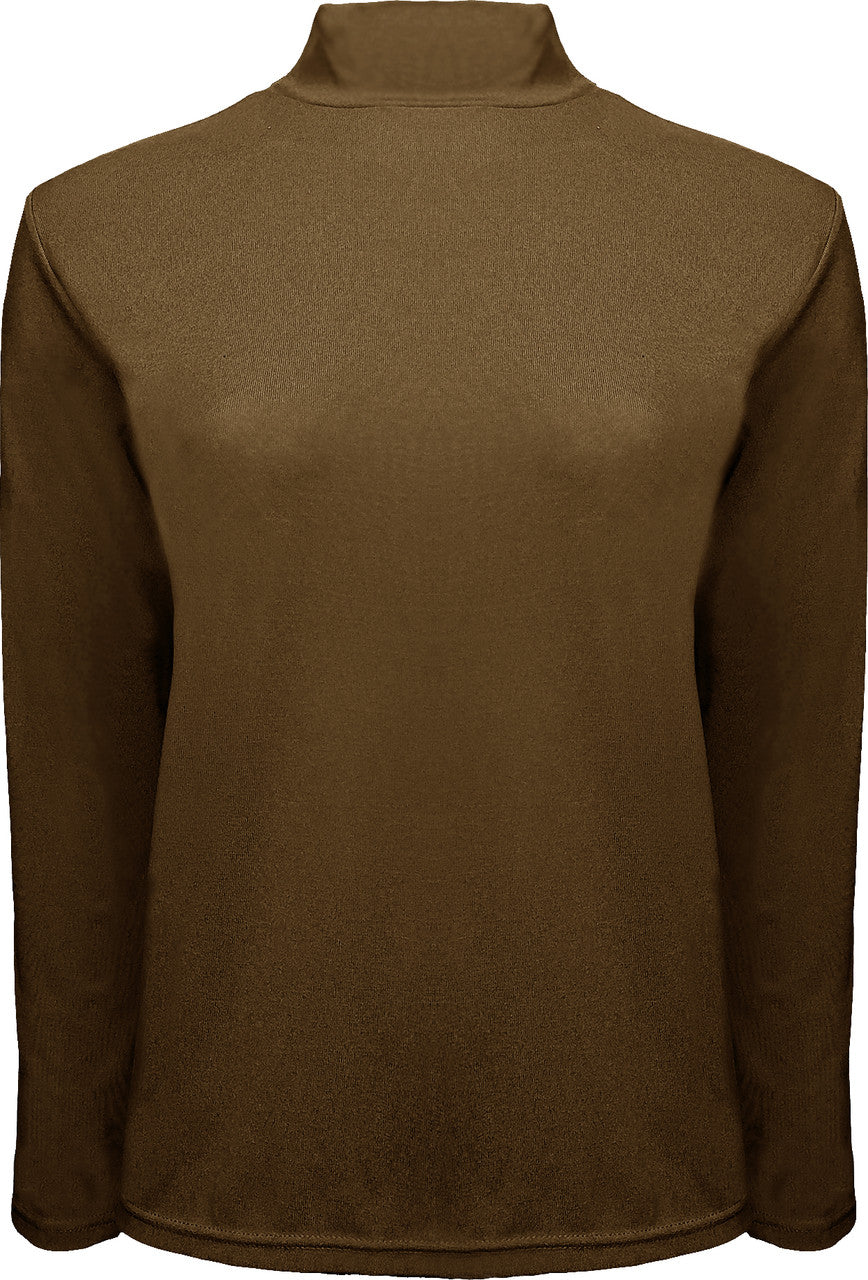 BCT3647 Mock Neck Long Sleeve Top