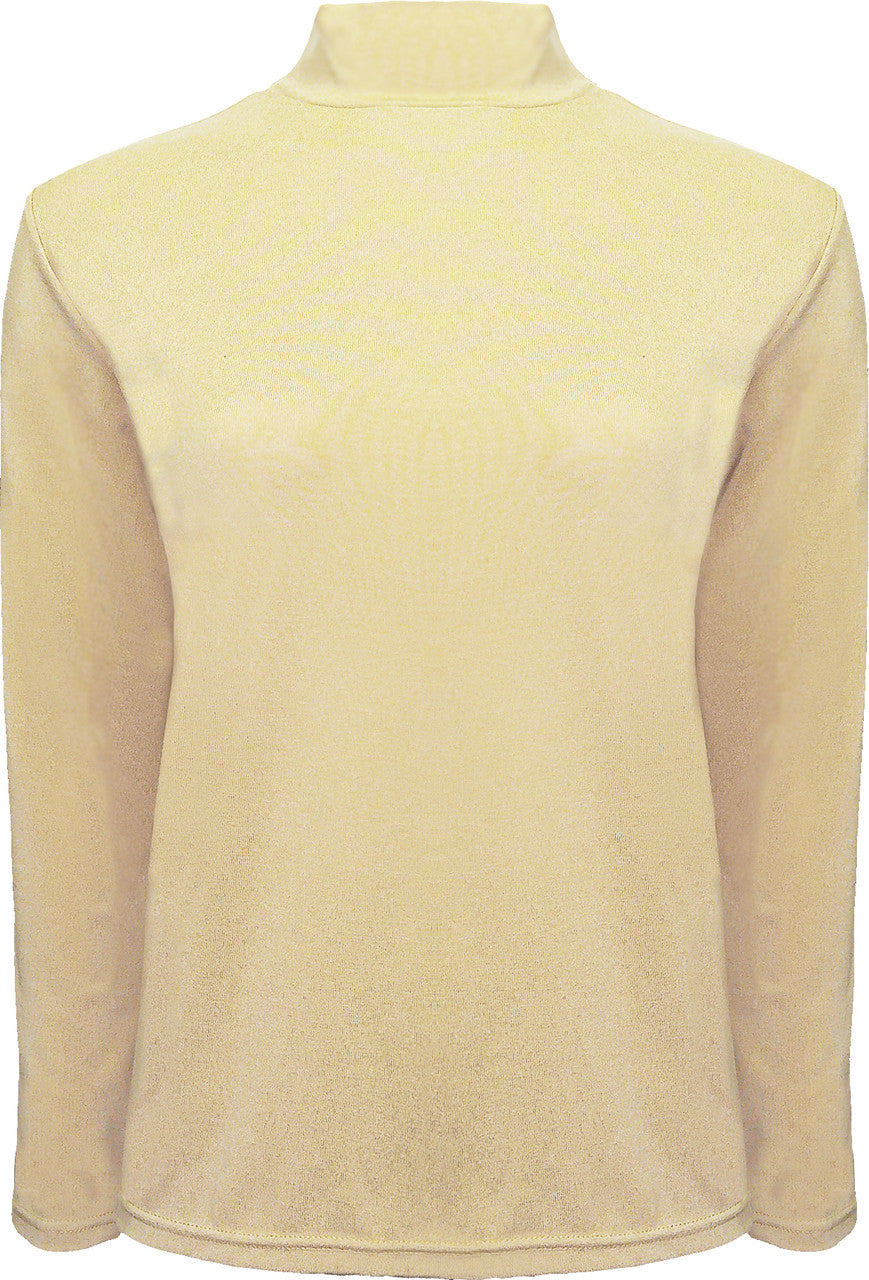 BCT3647 Mock Neck Long Sleeve Top
