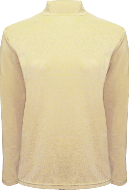 BCT3647 Mock Neck Long Sleeve Top