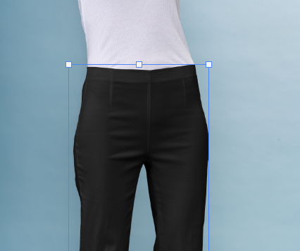 BCP18A31 Ruched Cropped Solid Techno Pants