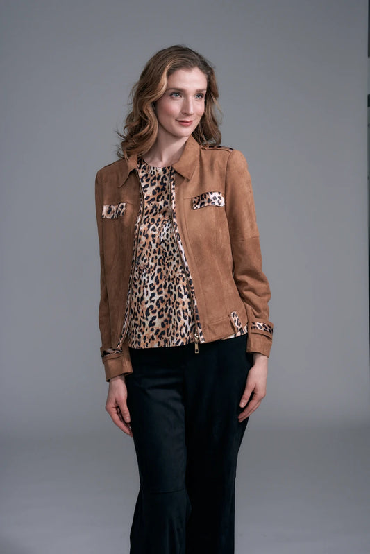 BCJ0931L Vegan Leather Jacket