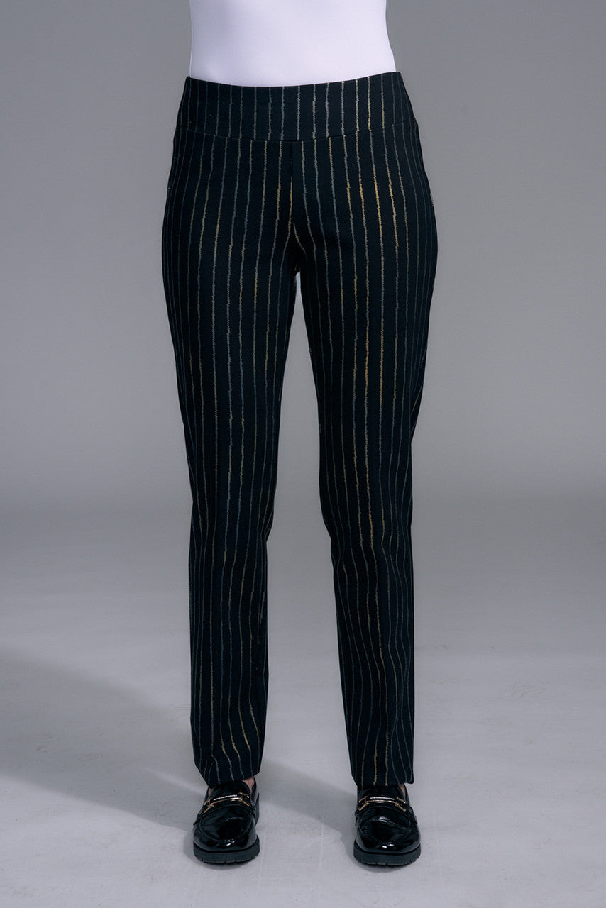 BCP8909PRN Printed Scuba Straight Pants