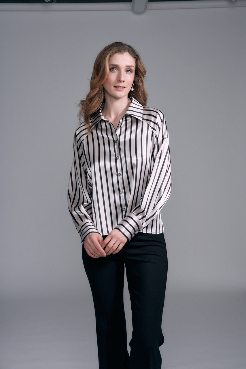 BCT17647Printed Button Up