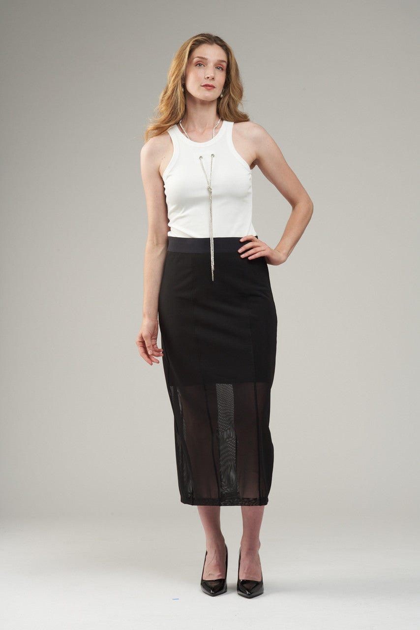 BCT1827 Rhinestone Necklace Tank Top