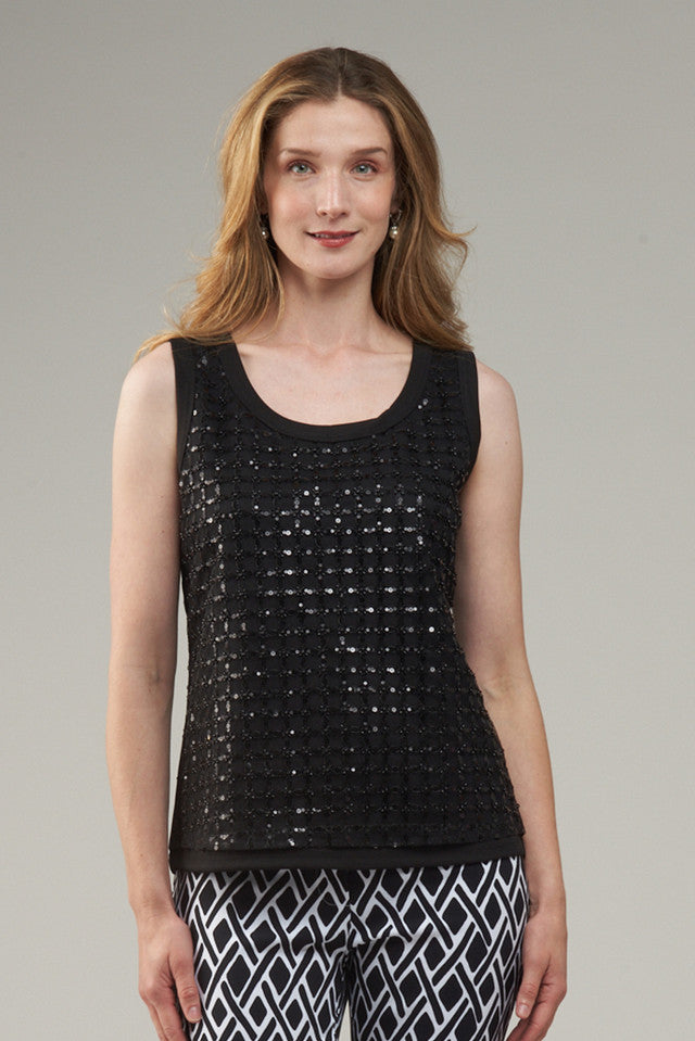 BCT5703C Beaded Tank Top