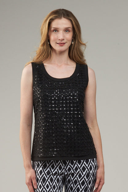 BCT5703C Beaded Tank Top